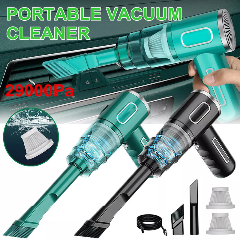 Mini Cordless Portable Rechargeable Hand-Held Vacuum Cleaner Car Auto Home Wireless Handheld