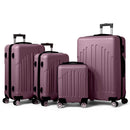 Vertical Striped Four In One Suitcase