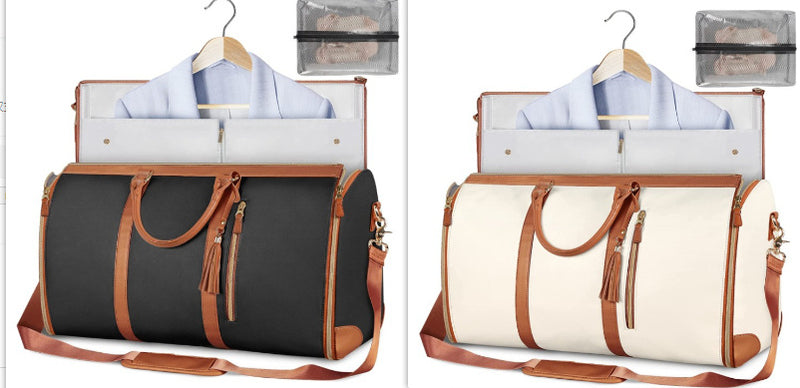 Large Capacity Travel Duffle Bag Women's Handbag Folding Suit Waterproof Bag