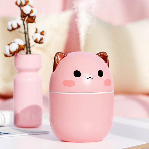 USB Silent Aromatherapy Humidifier With Ambient Light