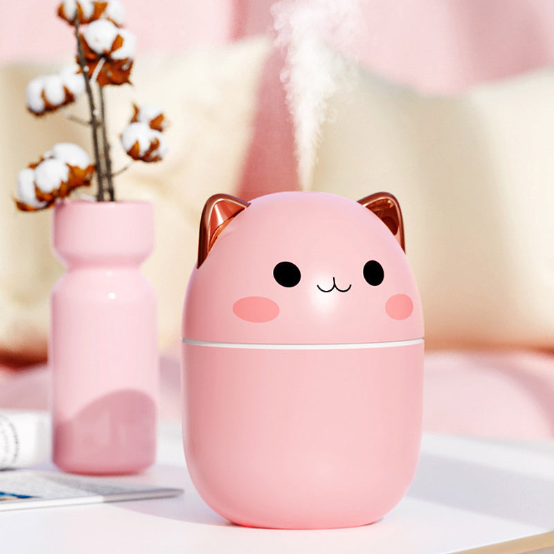 USB Silent Aromatherapy Humidifier With Ambient Light