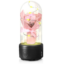 Creative 2 In 1 Bouquet LED Light And Bluetooth-compatible Speaker luminous Night Light