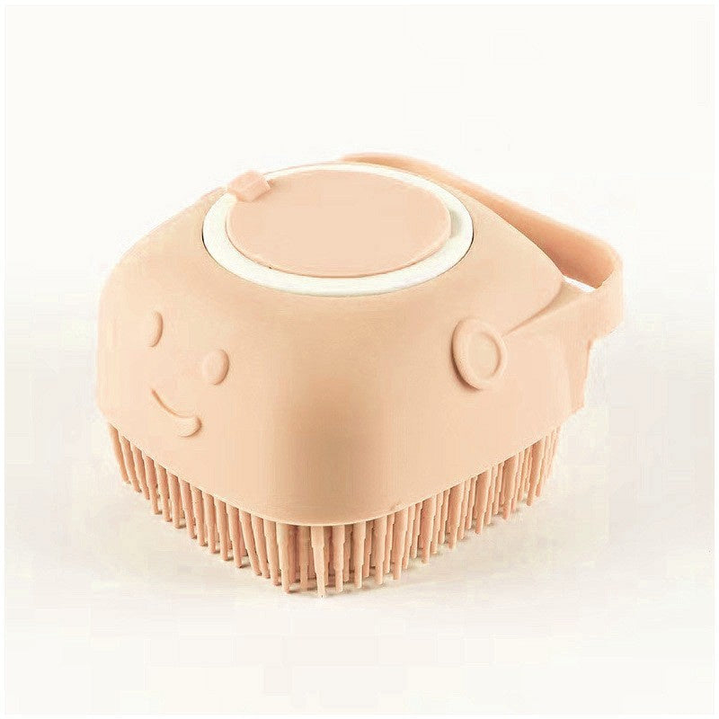 Silicone Dog Cat Bath Massage Gloves Brush