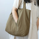 Kebi Dou original women's shopping bags, casual style, ultra-light, large-capacity nylon fabric single-shoulder bag