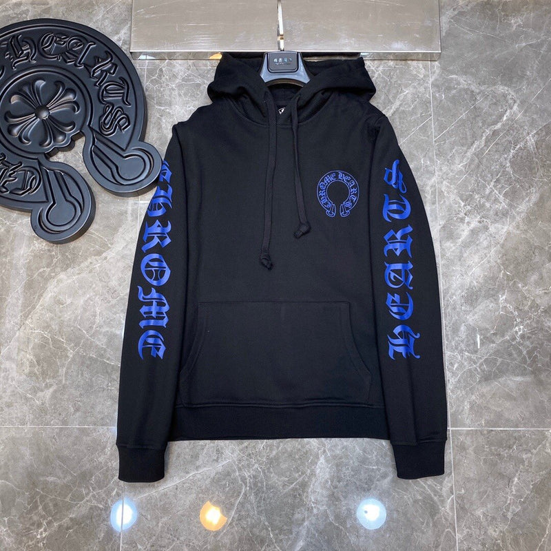 Navy cross flower arms limited hoodie for couples