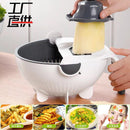 Multi-functional Vegetable Cutter Cutting Machine Slicer Washing Basket