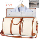 Large Capacity Travel Duffle Bag Women's Handbag Folding Suit Waterproof Bag