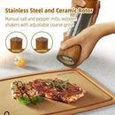 2 Pieces Of Advanced Acrylic Salt And Pepper Grinder Set