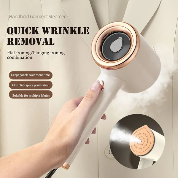Mini Portable Handheld Garment Steamer Fabric Steam Iron US Plug Ironing Machine