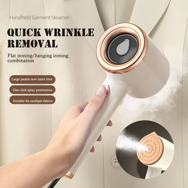Mini Portable Handheld Garment Steamer Fabric Steam Iron US Plug Ironing Machine