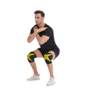 Outdoor sports anti-slip silicone honeycomb, tension-resistant, weightlifting and knee pads