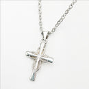 Octagonal Star Cross Alloy Pendant
