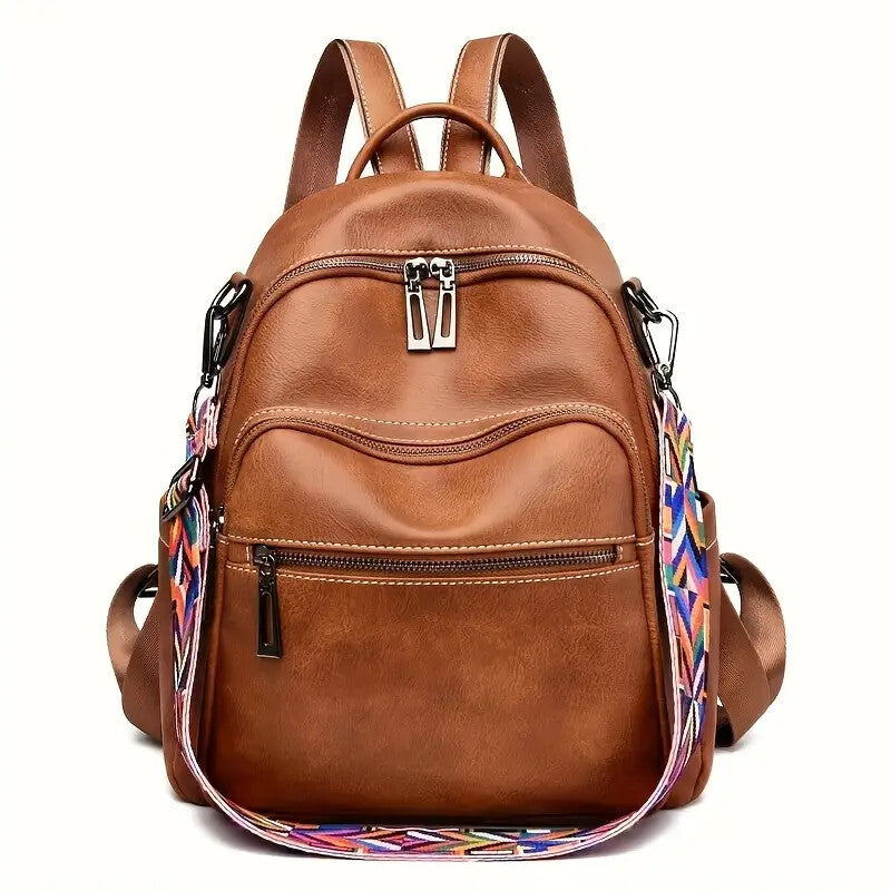 Women's Purse Fashion Faux Leather Convertible Shoulder Handbag