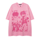 YPRS men's new style hip hop high street color fried street short sleeve T-shirt men and women Guangzhou fashion brand