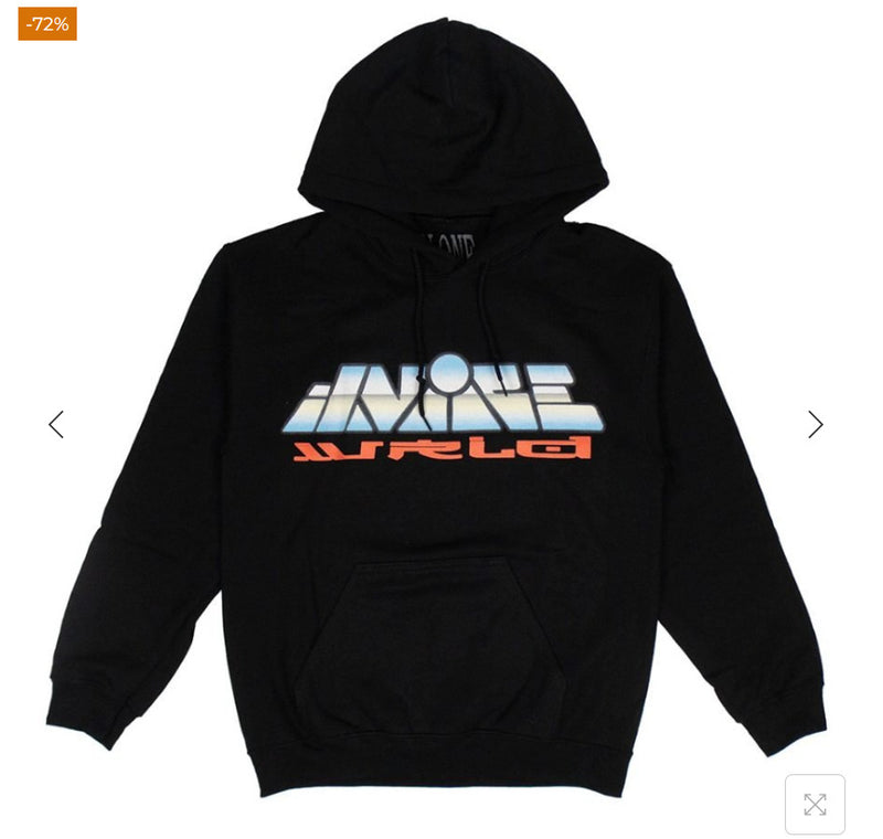 Floral Note Zip Up Grey Heather Hoodie - S