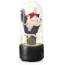 Creative 2 In 1 Bouquet LED Light And Bluetooth-compatible Speaker luminous Night Light