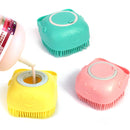Silicone Dog Cat Bath Massage Gloves Brush
