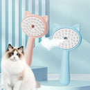 Hair Cleaning With Mist Multifunctional Cat Grooming Rechargeable Self Cleaning Slicker Brush