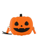 Funny pumpkin bag, women's bag, single-shoulder crossbody bag