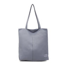 Ladies' shopping solid-color casual backpack, large-capacity nylon fabric single-shoulder bag