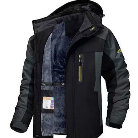 ing hardshell men winter outdoor mountaineering wear windproof waterproof men's ski jacket men fishing