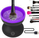 Portable Automatic USB Electric Makeup Brush Cosmetic Brush Cleaner Tools For All Size Brushes Set