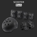 Children's 1-3 years old, 8 safety helmets, knee, elbow pads, protective gear