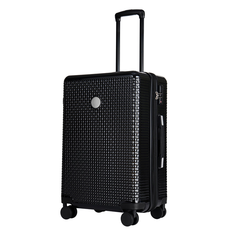 3 Piece Set Hard Shell Suitcases With Wheels, Light Expandable With TSA Lock, Carry-On, 20 Inches, 24 Inches, 28 Inches