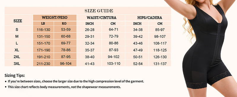 Shapewear Jumpsuit For Women Tummy Control Post Surgery Full Body Shaper Butt Lifter With Zipper Crotch Skimsbodysuits