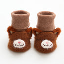 Baby socks with thickened loops for autumn and winter, baby floor socks
