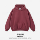 RS men's | autumn and winter hoodie plus fleece hoodie men's American fashion hoodie men's and women's Bajia hoodie
