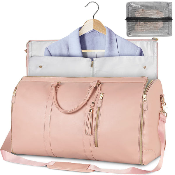 Large Capacity Travel Duffle Bag Women's Handbag Folding Suit Waterproof Bag