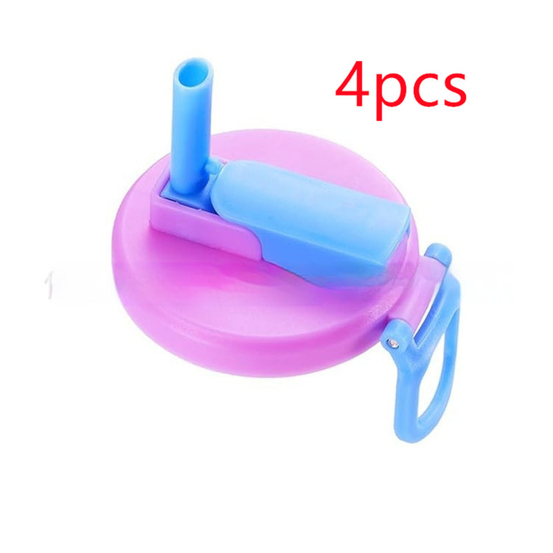 Soda Cola Can Lid with Straw Reusable Can Stopper For Soda Beer Drinks Juice Fits Standard Coke Can
