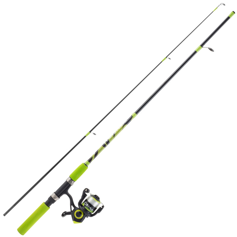 South Bend Worm Gear 2-Piece Graphite Spincast Fishing Rod and Reel Co