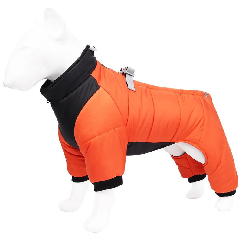 Winter Warm Dog Jacket Reflective Coat