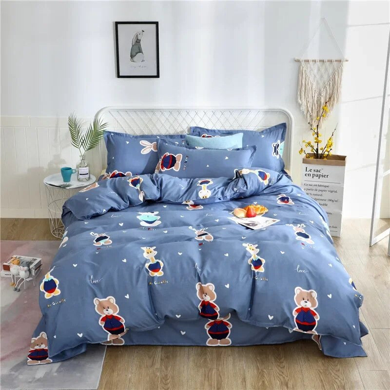 Cartoon Print Double-sided Comforter