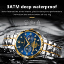 POEDAGAR Luxury Man Waterproof Wristwatch
