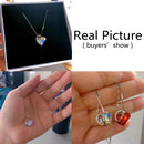 𝐖𝐨𝐦𝐞𝐧'𝐬 𝟗𝟐𝟓 𝐒𝐥𝐢𝐯𝐞𝐫 𝐇𝐞𝐚𝐫𝐭 𝐒𝐡𝐚𝐩𝐞𝐝 𝐍𝐞𝐜𝐤𝐥𝐚𝐜𝐞