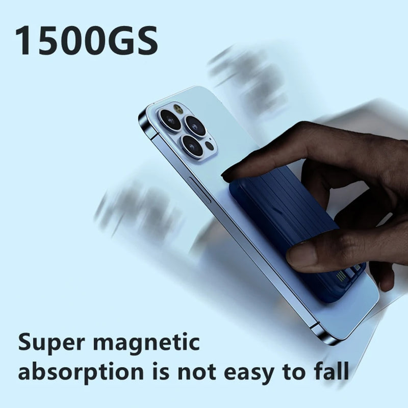 Wireless Portable 4 in 1 Magnetic Power Bank