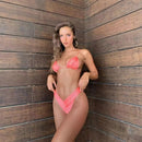 Sexy Micro Women's Halter Brazilian Bikini Set