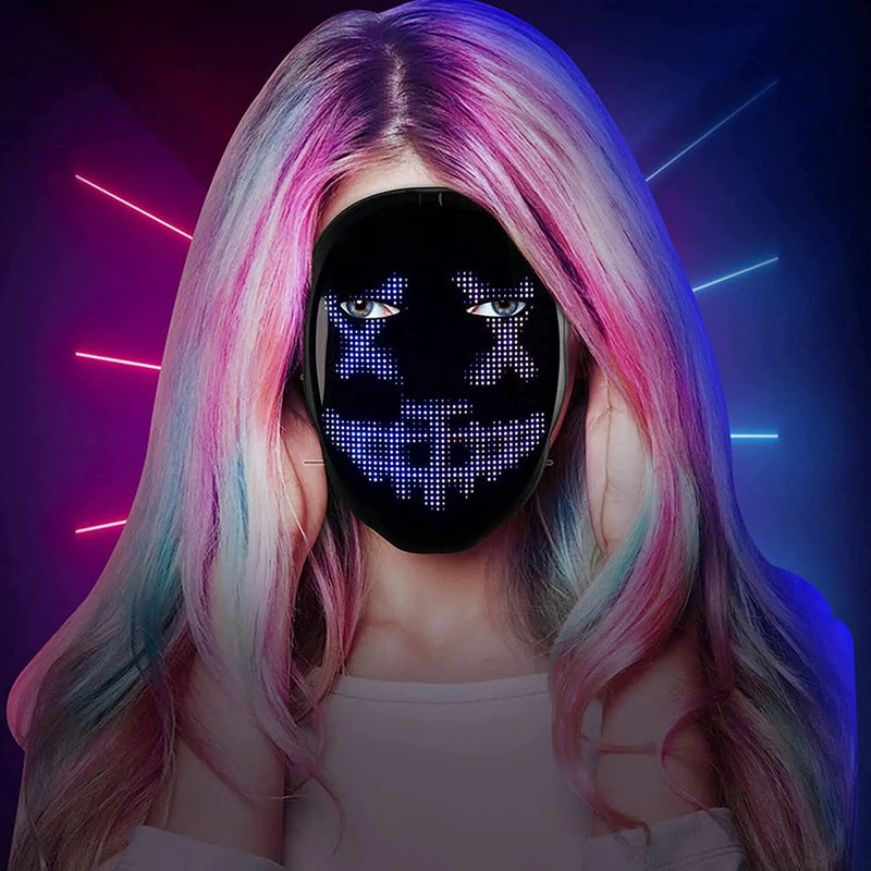 𝐋𝐄𝐃 𝐇𝐚𝐥𝐥𝐨𝐰𝐞𝐞𝐧 𝐓𝐫𝐚𝐧𝐬𝐟𝐨𝐫𝐦𝐢𝐧𝐠 𝐅𝐚𝐜𝐞 𝐌𝐚𝐬𝐤