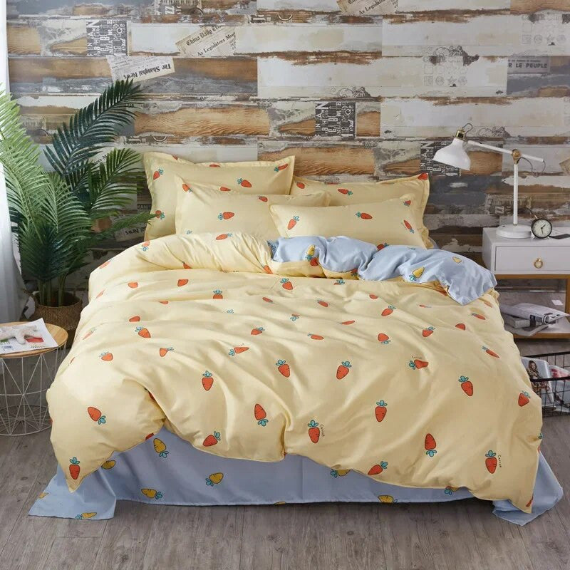 Cartoon Print Double-sided Comforter