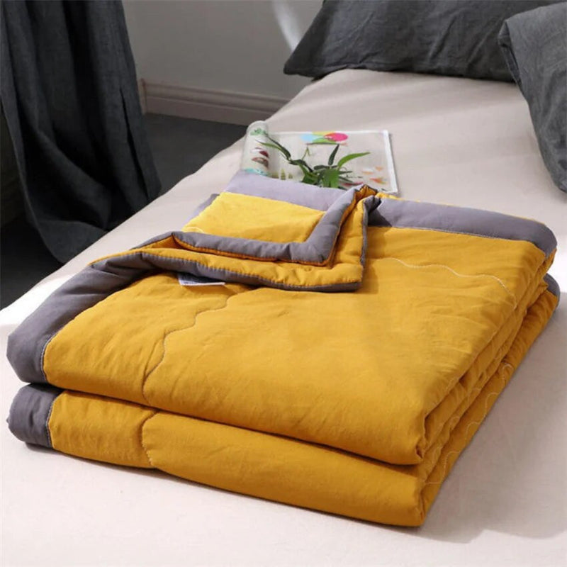 Washable Summer Soft Thin Comforter Blanket