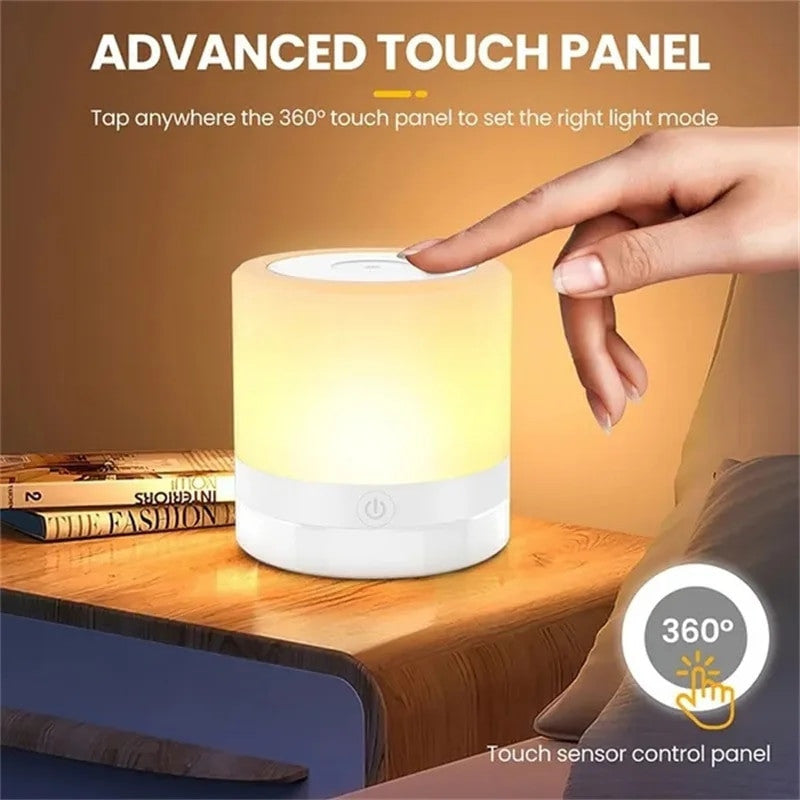 Mini Touch Sensor Bedside Table Lamp