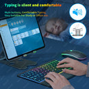Rechargeable Wireless Bluetooth Keyboard with Touchpad