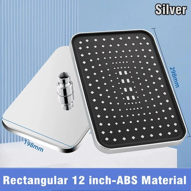 12in High Pressure Spray Rain Shower Head