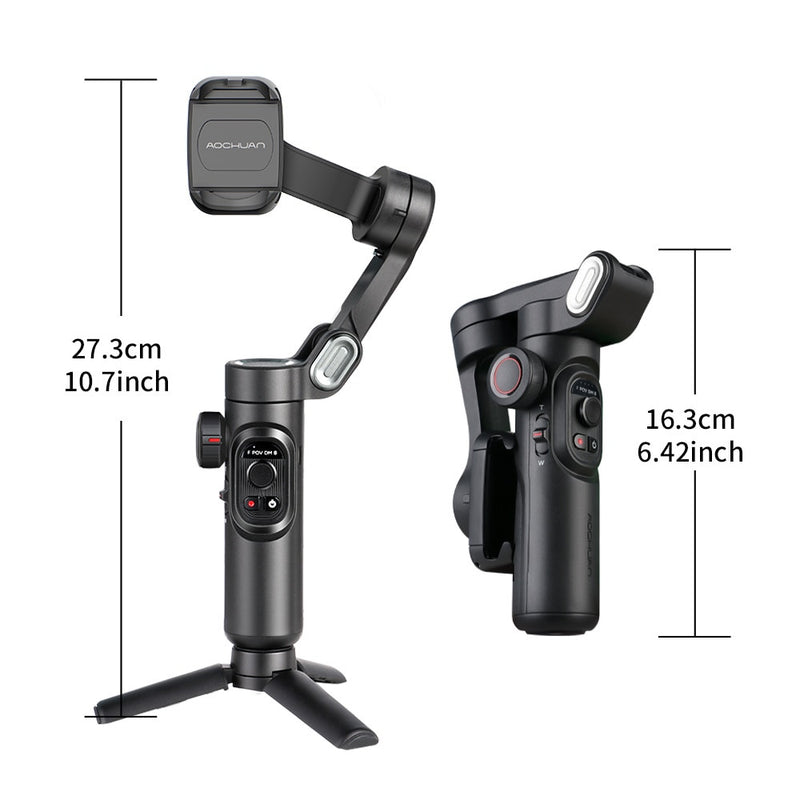 AOCHUAN 3-Axis Handheld Gimbal Smartphone Stabilizer