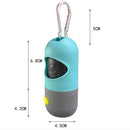 Portable LED Light Dog Bags Dispenser