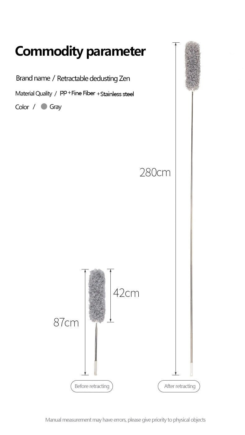 2.8m Extendable Handle Washable Fan Blade Cleaner