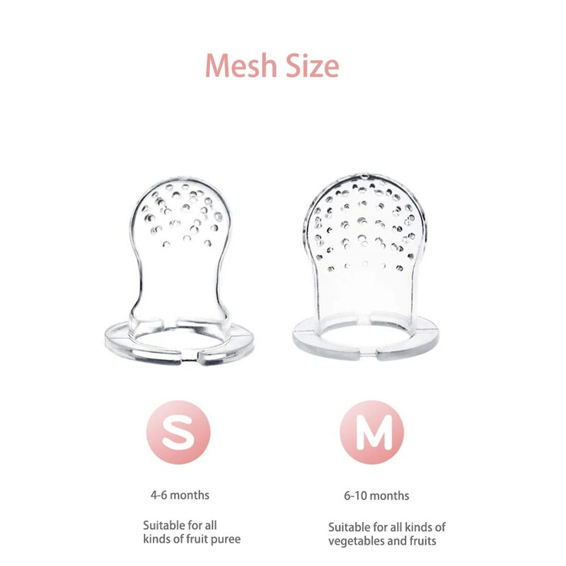 Baby Fruit Feeder Silicone Mesh Pacifier